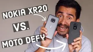 MOTO DEFY vs. NOKIA XR20: ¿Quién gana de estos todoterreno? 😯