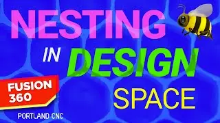 Fusion 360 Nesting in Design Space