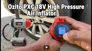 Ozito PXC 18V High Pressure Air Inflator Review
