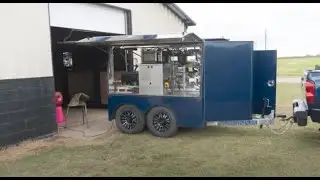 New Horseshoeing Trailer with Smart Storage