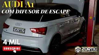 AUDI A1 COM DIFUSOR DE ESCAPE