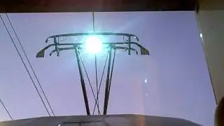 Electric Locomotive pantograph sparking