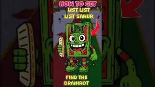 How To Get List List List Sahur In Find The Brainrot | Roblox