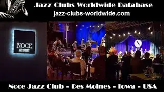 Noce Jazz Club, Des Moines, Iowa, USA