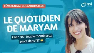 Business Consultante IT : le parcours inspirant de Maryam chez NSI !