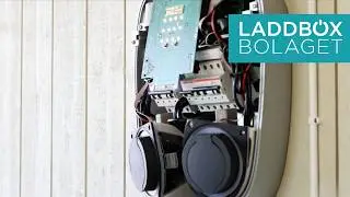 Laddboxinstallation - Charge Amps Aura med lastbalansering
