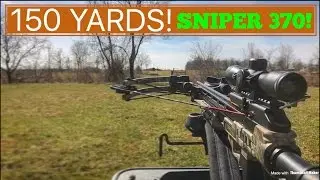 LONGEST SHOT WITH A CENTERPOINT SNIPER 370 Crossbow! (MUST  WATCH!)