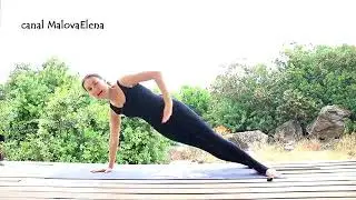 Ejercicios para CINTURA en 10 min   MalovaElena