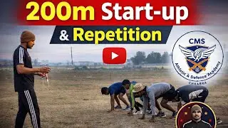 200m Start-Up & Repetition Workout | Speed Booster Training | Coach Murari Meena