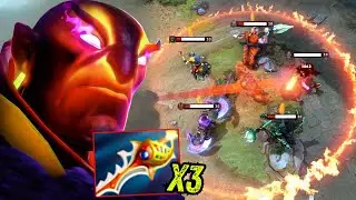 Insane x3 Divine Rapiers Ember Spirit🔥🔥🔥 24Kills One Shot in Immortal 13K MMR🔥🔥🔥