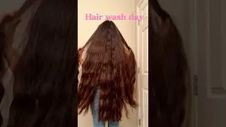 Hair wash day reset! 🫧🤍