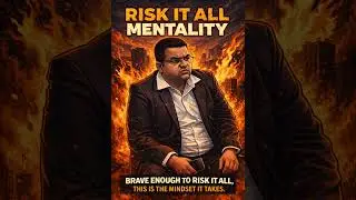 RISK IT ALL MENTALITY 🔥 Angry Old School Rap | Mindset Motivation Music
