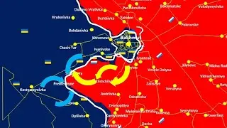 Russian Invasion of Ukraine:Day418 [ 18 April ] Limited Ukranian  Advance Near Predchytene