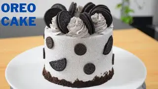 Oreo Cookie Cake | How To Make An Oreo Cake | Manjaris Recipe