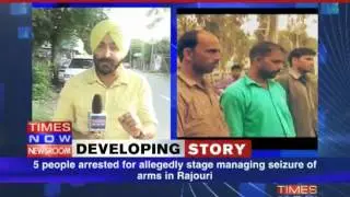 Fake arms seizure scandal in J&K
