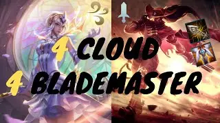4 BLADEMASTER 4 CLOUD COMP! - Diamond Ranked TFT |Teamfight Tactics | Set 2 Patch 10.4B