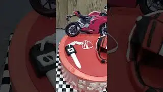 How to make a  beautiful Bike Cake for your next birthday #shorts #viral #chocolatecake #creative