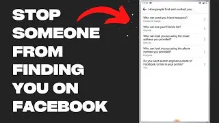 How To Stop Someone From Finding You On Facebook