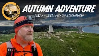 Autumn Adventure Day 1 - North Wales Coastal Path Abergele to Llandudno