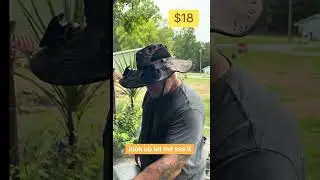 Stay Cool with This Solar-Powered Hat for Fishing or Mowing #solar