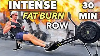 CHALLENGING 30-Minute Follow-Along Fat Burn Row