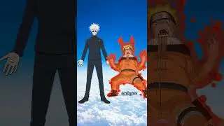 Who is Strongest Gojo Satoru vs Naruto Uzumaki #views