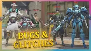 30 FUNNY & CRAZY Moments, Overwatch Glitches/Bugs #5 ►Community Montage