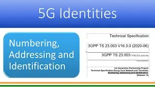 Нумерация, адресация и идентификация 5G