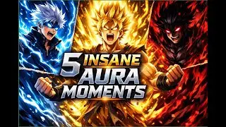 5 Most INSANE Aura Moments in Anime History