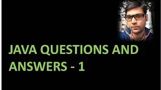 Java Question And Answers Part 1