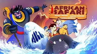 Chhota Bheem in African Safari | Fun Adventure Cartoon | Action Cartoon for kids