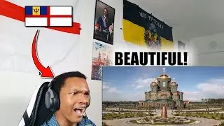 BRITISH CARIBBEAN GUY REACTS TO RUSSIA'S NEW CATHEDRAL CHURCH RUSSIA REACTION