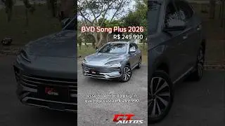 As coisas mais legais do BYD Song Plus 2026 h&iacute;brido plug-in! #shorts