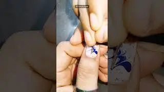 simple nailart💅💅💙 #nailart #trending #shortvideos #viral