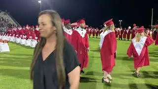 The last walk - Graduation 2022 - Bacon County High School - Alma, Georgia 👩&zwj;🎓👨&zwj;🎓🎈