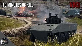 10 Minutes of Kill Using VBCI in Ground Realistic Battle ( WAR THUNDER )