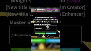 ✅ How To Get Winter Sky Legendary Haki Color in Blox Fruits #bloxfruits #roblox #onepiece #shorts