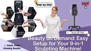 Pro 9-in-1 Cavitation Machine Setup &ndash; Easy Guide for Salon Pros! 💆✨| Model: MF-77K1S
