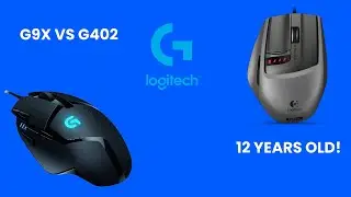 Logitech G9X VS G402 - CAN A 12 YEAR OLD MOUSE DRAG CLICK?