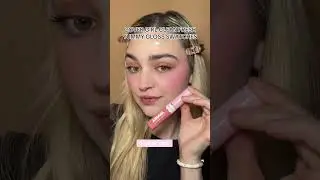 Cover Girl Yummy Gloss swatches 🤎 #lipgloss #covergirl #lipswatches