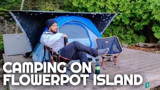 Camping on Flowerpot Island | Everything You Need To Know | Backcountry Camping in Ontario, Canada