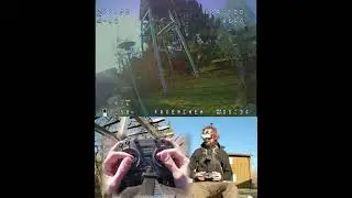 #fpv #tinywhoop #windy inner #church #bell #tower #dive