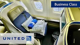 United BUSINESS CLASS Review | Polaris | Munich - Houston | Boeing 767-300ER