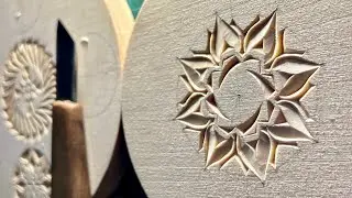 Snowflake of 2022 || Chip carving process