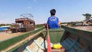 Riding Boat to Fishing in The Big Lake EP 01