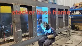 # Part1 We weld a stacker baseframe