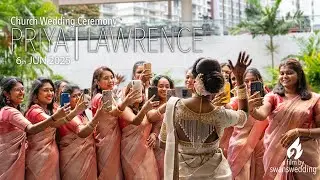 Church Wedding Ceremony ( Priya+Lawrence)