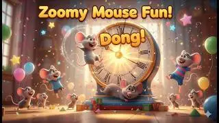 🐭 Ticky Tocky Mouse | Funny Cartoon Song for Kids #kidssongs