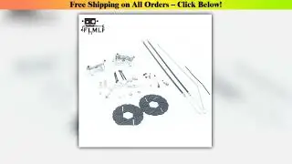 Rc Car Front Cable Brake System Wire Brake Kit for 1/5 HPI ROFUN ROVAN Kingmotor BAJA 5B 5T 5SC