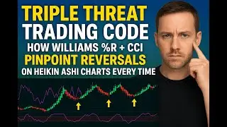 TRIPLE THREAT TRADING CODE How Williams %R + CCI Pinpoint Reversals on Heikin Ashi Charts EVERY TIME